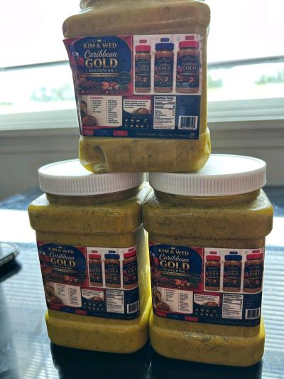 KIM AND WED CARIBBEAN GOLD SEASONING - Thumbnail 2