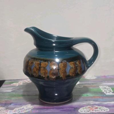 Vintage Colin Gorry Seagrove NC Studio Art Pottery  Pitcher - Thumbnail 6