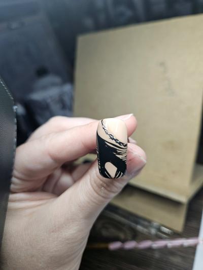 Handmade Stray Kids Venom Inspired Nails Sized Medium - Thumbnail 9