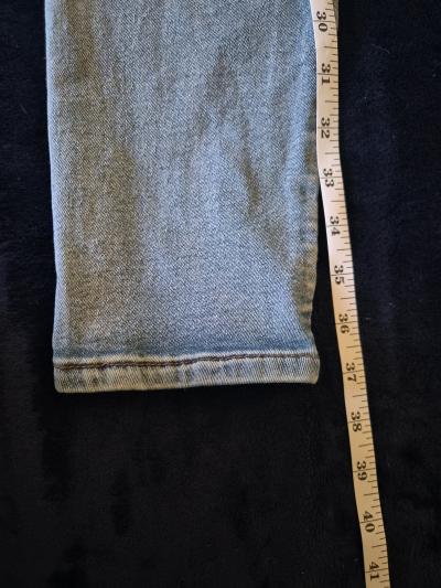 womens Light blue cargo skinny jeans - Thumbnail 9