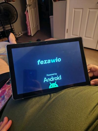 fezawio tablet brand new barley used