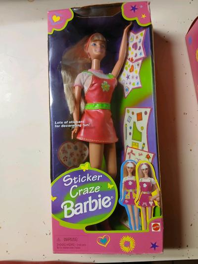 Blond hair barbie doll