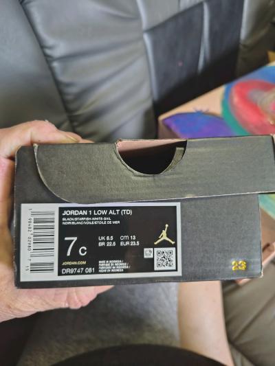 Nike Jordan 1 low alt toddler 7c - Thumbnail 2