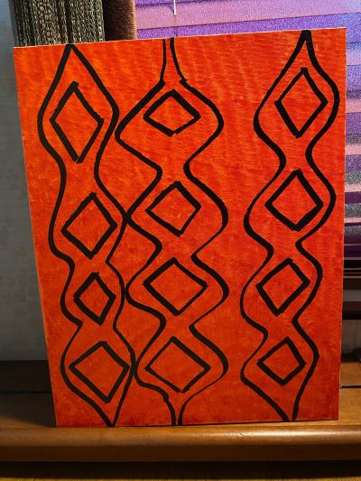 Art on canvas panel 11x14 - Thumbnail 3