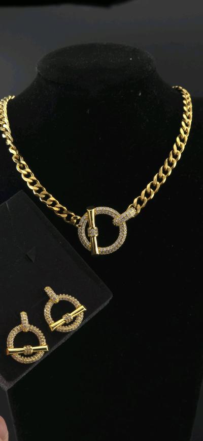 Earrings and Necklace Set