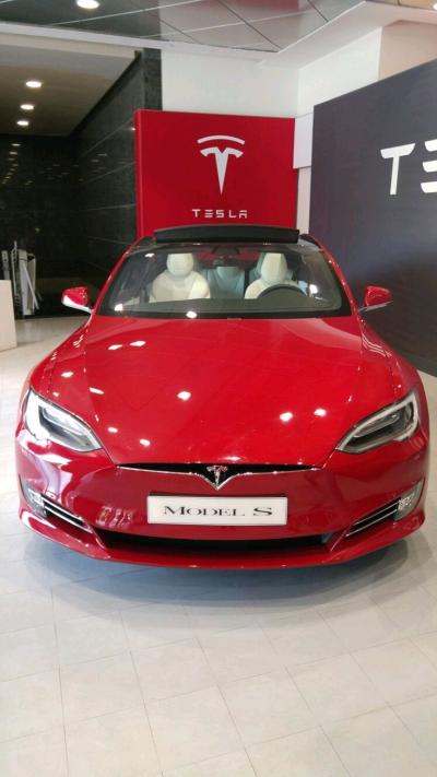 A brand new Tesla