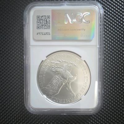 2025 EARLY RELEASE MS69 1 DOLLAR SILVER EAGLE - Thumbnail 2