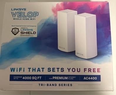 Linksys Velop AC4400 TriBand Mesh WiFi System 2Pack  Great C - Thumbnail 4