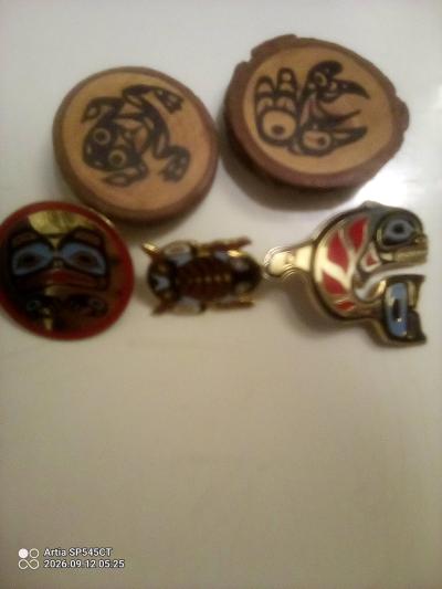 ivory jacks 1989 Alaska lapel pins - Thumbnail 5