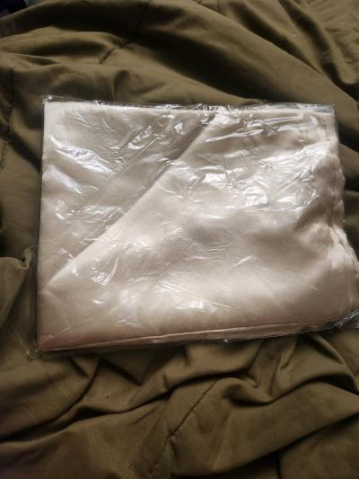 Tan silk pillow case 2ct