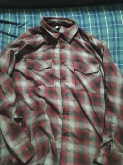 yago 2xl red long sleeve flannel