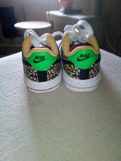 6 pair of quality baby shoes ADIDASJORDAN NIKE CONVERSE size - Thumbnail 6