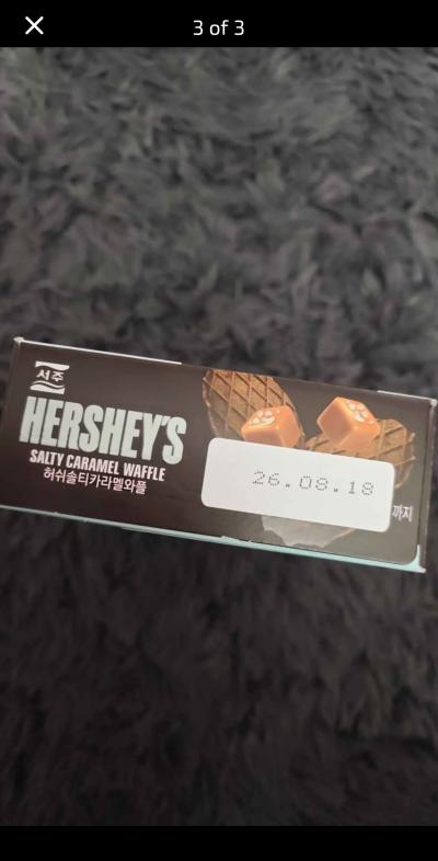HERSHEYS Salty Caramel Waffle 2 packs Korean import - Thumbnail 3