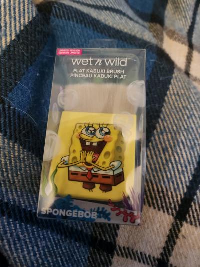 wet n wild SpongeBob theme flat Brush