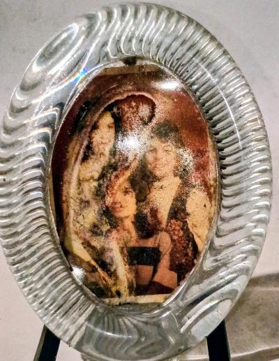 Plastic Oval Picture Frame