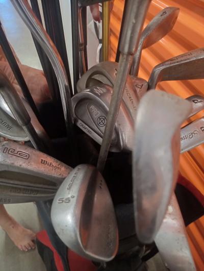 60 pieces  golf clubs carry bags PING GALLOWAY WHTE HOT and - Thumbnail 11