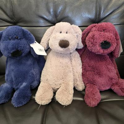 Rare HTF Jellycat Splootie Puppy Dog Plush Set  Retired Colo - Thumbnail 2