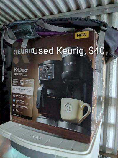 used Keurig good condition