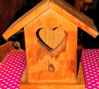 Small Wooden Bird House