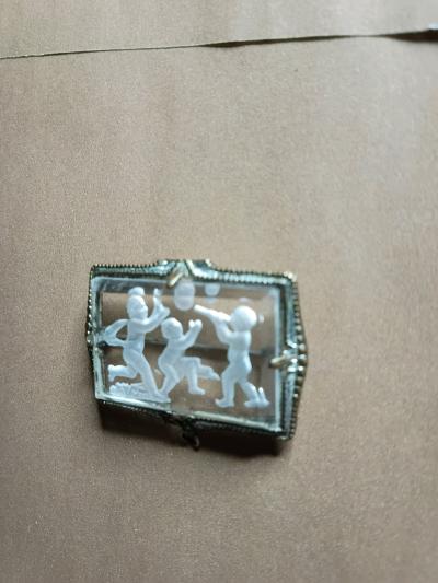 dual brooch dress pin or necklace