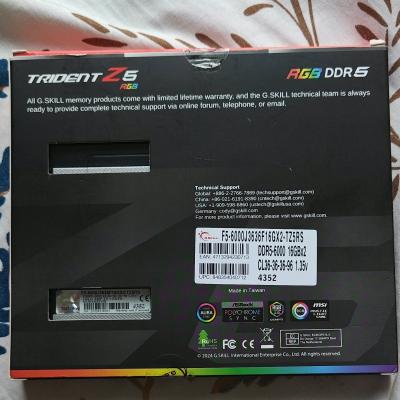 Gskill Trident Z5 Neo RGB 2x16gb Ddr5 6000mhz CL36 - Thumbnail 4