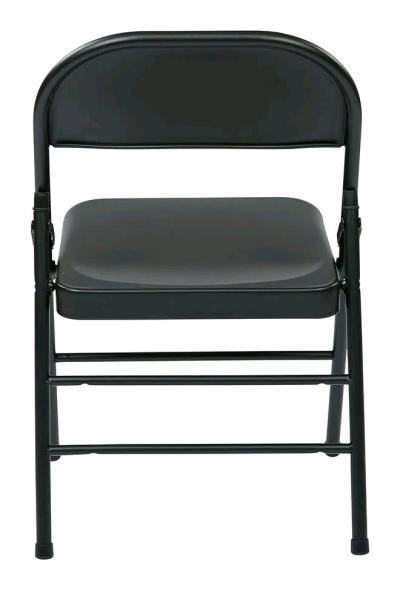 Black Steel Chair