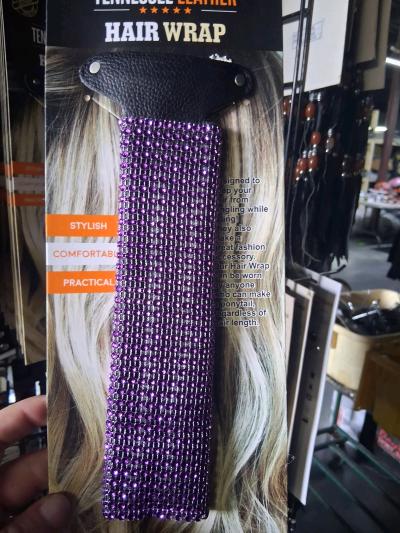 8 inch hair wraps with clips - Thumbnail 3