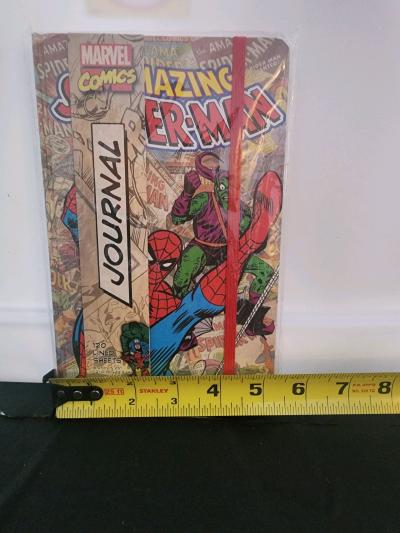 The Amazing SpiderMan Hardcover Journal With 120 Lined Sheet - Thumbnail 5