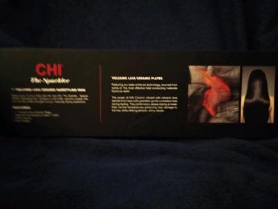 CHI Volcanic Lava Ceramic Rhinestone Flat Iron - Thumbnail 8