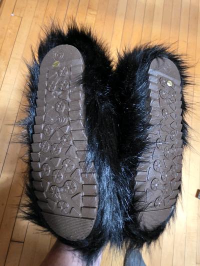 Wnshonzy Faux Fur Boots - Thumbnail 4