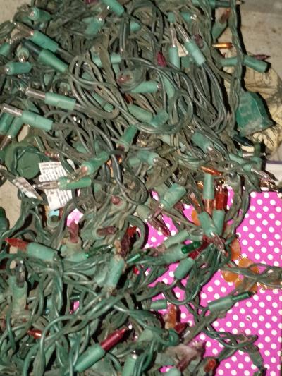Two Strands of Christmas Lights