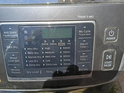 SAMSUNG DRYER WITH STEAM SANATIZE FUNCTION 2MORE ROOM - Thumbnail 4