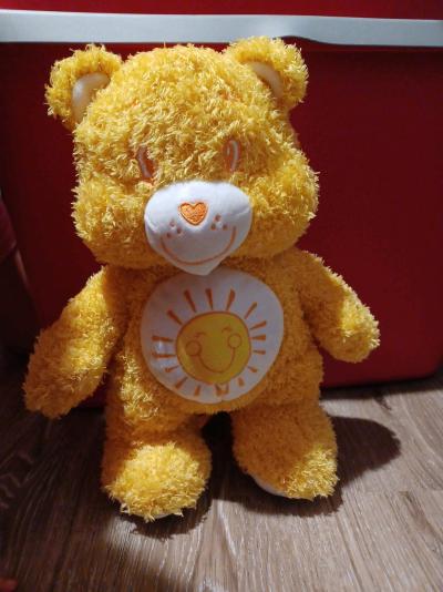 Care Bear Yellow Plush Backpack