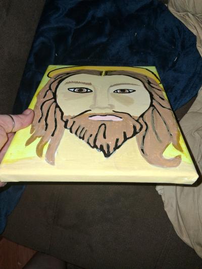 Jesus painting - Thumbnail 2