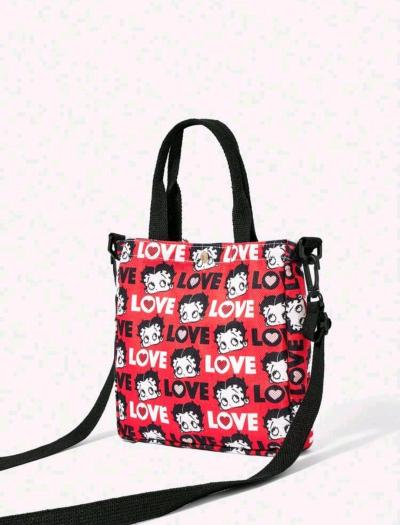 Betty boop canvas purse - Thumbnail 4