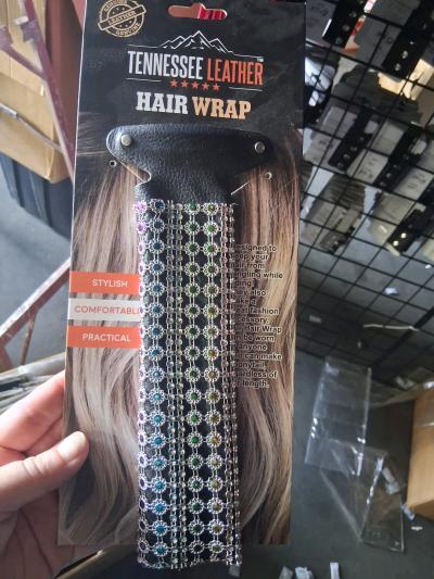 8 inch hair wraps with clips - Thumbnail 4