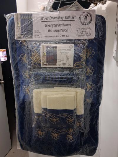 Bathroom set 5 start machine washable
