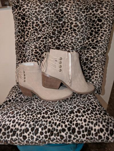 Ankle Booties size 10 barely worn