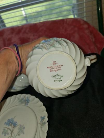 Beautiful authentic vintage Haviland Limoges fine porcelain - Thumbnail 10