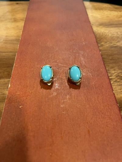 vintage Blue Earrings