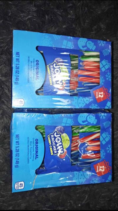 Jolly Rancher Candy Canes