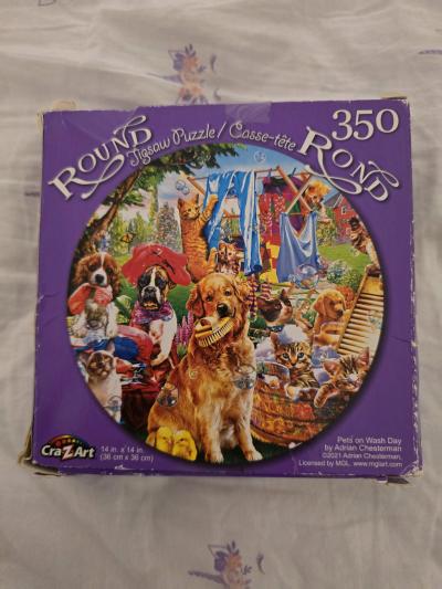 like new round dog Jigsaw Puzzle - Thumbnail 2