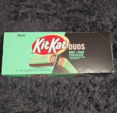 Kit Kat Duos  Mint and Dark Chocolate
