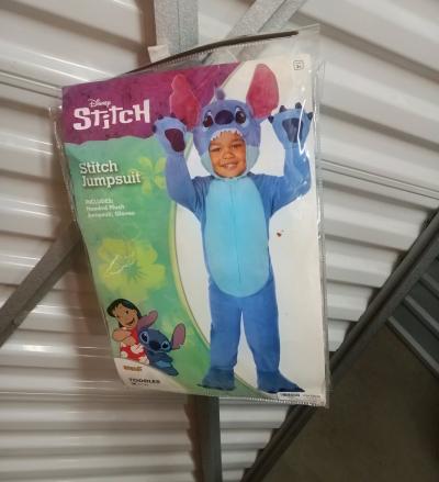 Two todler costumes   GREMLIN GIZMO and STITCH