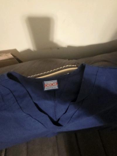 Cherokee 2pc scrub set Navy size 2x