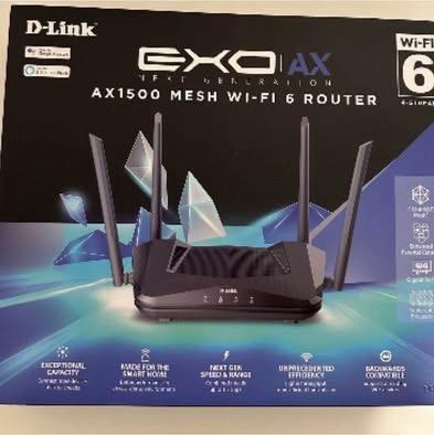 DLink EXO AX1500 WiFi 6 Mesh Router DIRX1560 - Thumbnail 3