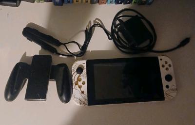 Nintendo switch with Mario kart