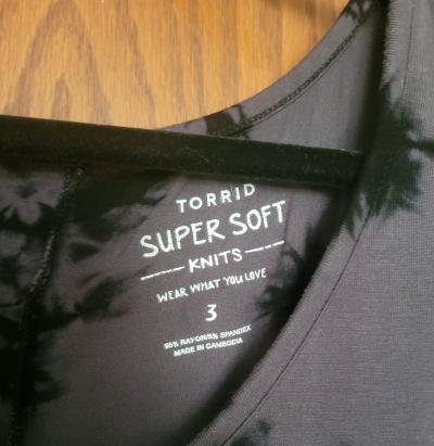 Torrid Tiger Super Soft Blouse Size 3X - Thumbnail 4