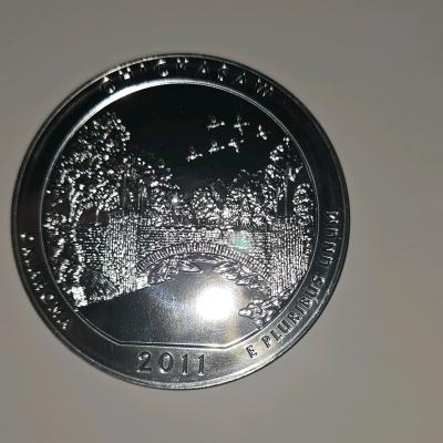 5oz silver minted as quarter dollar - Thumbnail 4