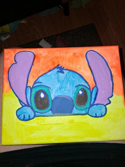 stitch painting